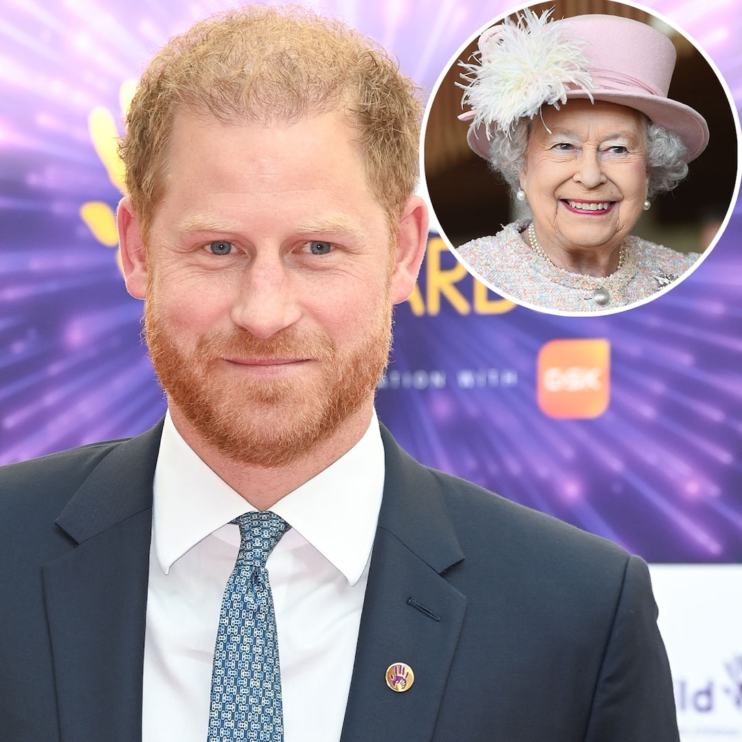 Prince Harry Seen Visiting Queen Elizabeth II’s Burial Site on Anniversary of Her Death – E! Online